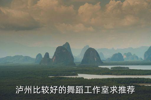 正规的成人舞蹈培训机构泸北，泸州比较好的舞蹈工作室求推荐