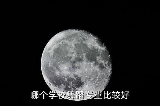 哪个学校舞蹈专业比较好