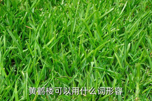 黄鹤楼可以用什么词形容