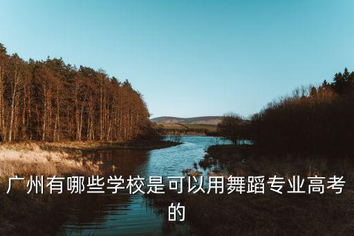 广州舞蹈研究生有哪些学校，广东省有哪些音乐类考研的学校