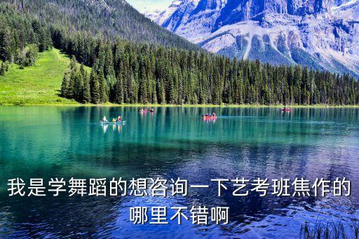 我是学舞蹈的想咨询一下艺考班焦作的哪里不错啊