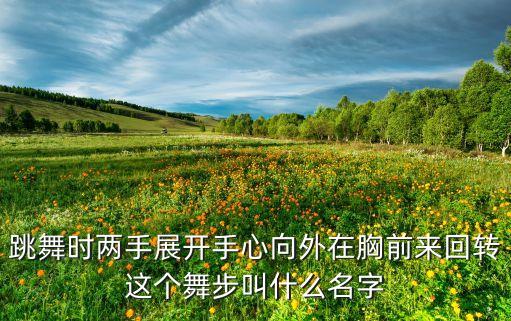 手张手开什么舞蹈，跳舞时两手展开手心向外在胸前来回转这个舞步叫什么名字