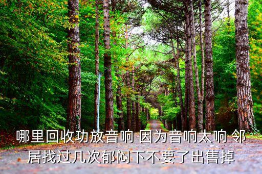 上门收购旧音响58同城，哪里回收功放音响 因为音响太响 邻居找过几次郁闷下不要了出售掉
