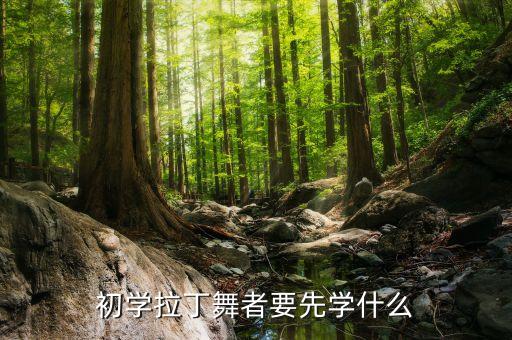 初学拉丁舞者要先学什么