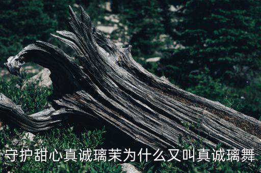 守护甜心真诚璃茉为什么又叫真诚璃舞