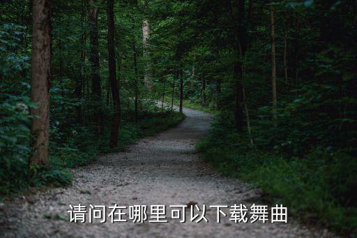 请问在哪里可以下载舞曲