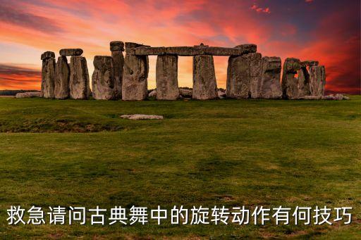 形体古典舞梅花泪背面，救急请问古典舞中的旋转动作有何技巧