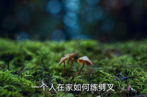 一个人在家如何练劈叉