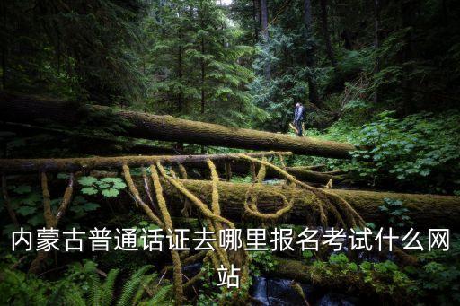 内蒙古普通话证去哪里报名考试什么网站