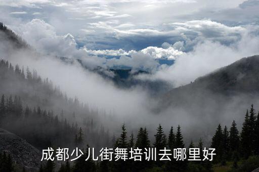 成都少儿街舞哪里好，成都少儿街舞去哪里学习