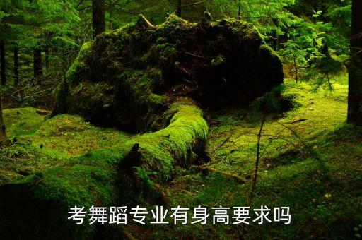 舞蹈艺考要求多高，舞蹈特长生参加高考艺考对身高有什么要求