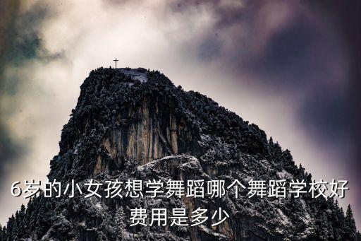 6岁的小女孩想学舞蹈哪个舞蹈学校好费用是多少