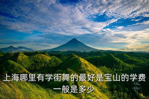 上海学舞蹈多少钱2017，上海普陀区大渡河路体育馆学舞蹈需要多少钱