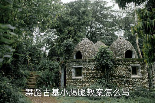 舞蹈古基小踢腿教案怎么写