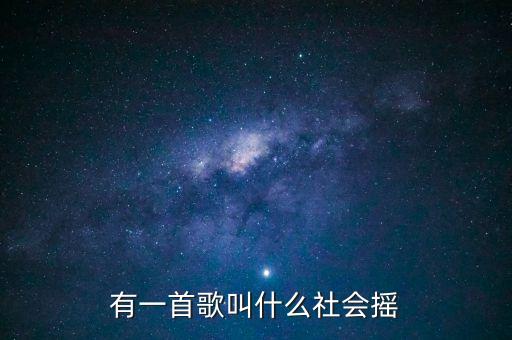 社会摇身体棒什么歌名，有首歌里面的歌词有社会摇这三个字歌名叫什么