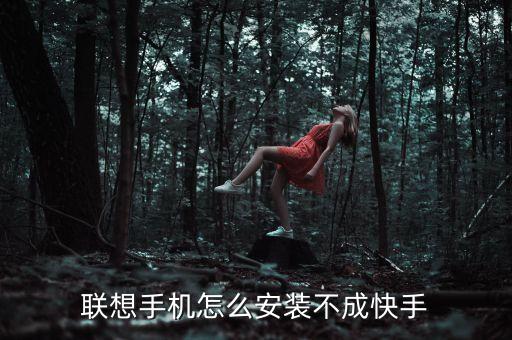 联想手机怎么安装不成快手