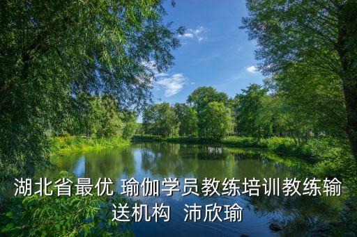 湖北省最优 瑜伽学员教练培训教练输送机构  沛欣瑜
