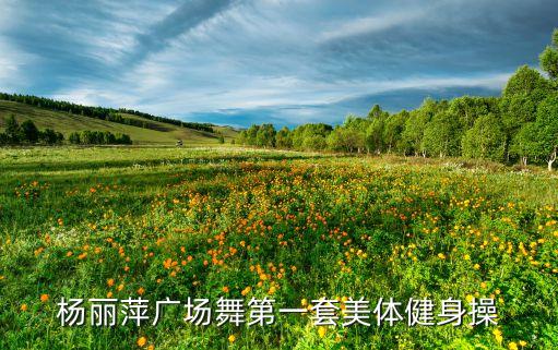 杨丽萍35分钟健身广场舞，杨丽萍广场舞第一套美体健身操