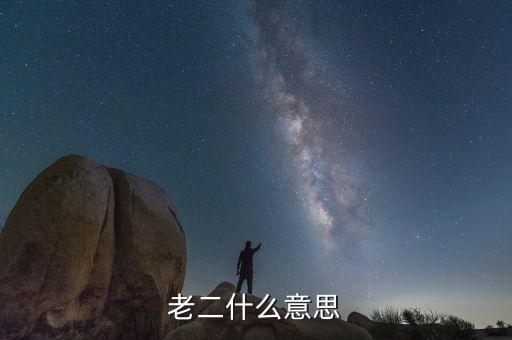 老大叫糖豆老二叫什么意思，老二什么意思