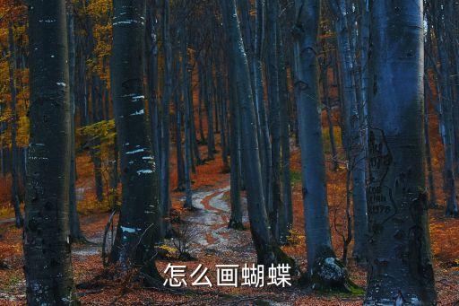 怎么画蝴蝶