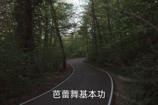芭蕾舞基本功