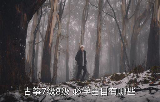 中国舞蹈七级音乐有哪些，古筝7级8级 必学曲目有哪些