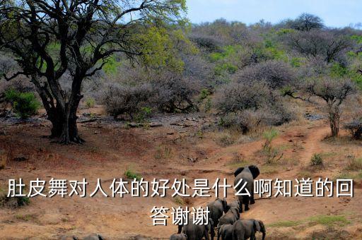 肚皮舞对人体的好处是什么啊知道的回答谢谢