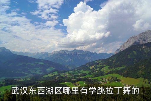 武汉市哪里有学拉丁舞，武汉东西湖区哪里有学跳拉丁舞的