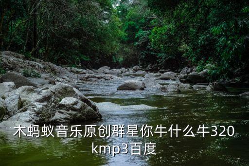 木蚂蚁音乐原创群星你牛什么牛320kmp3百度