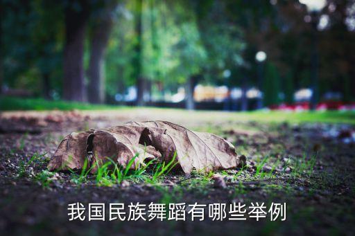 我国民族舞蹈有哪些举例