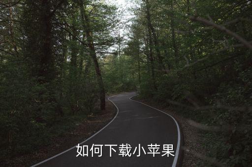 如何下载小苹果