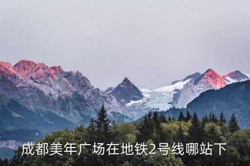 成都美年广场在地铁2号线哪站下