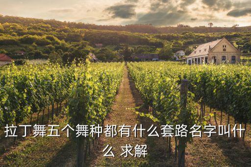 拉丁的五项舞蹈是什么，拉丁舞一共有哪五种