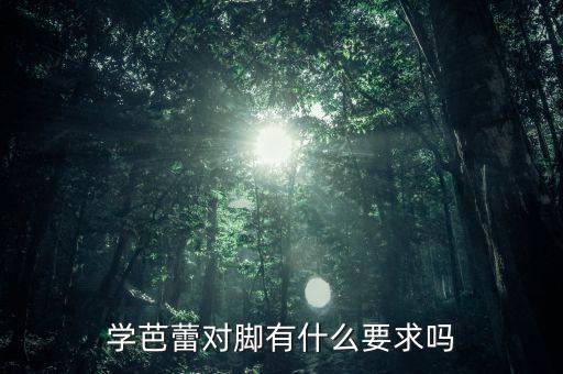什么样的脚适合跳芭蕾，学芭蕾对脚有什么要求吗