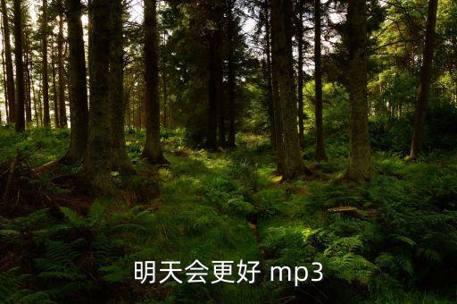 明天会更好 mp3