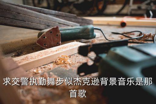 小交警舞叫什么音乐，周末狂欢夜中蓝波老师教大家跳交通舞中放的音乐名字叫什么