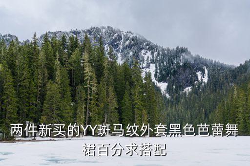 两件新买的YY斑马纹外套黑色芭蕾舞裙百分求搭配