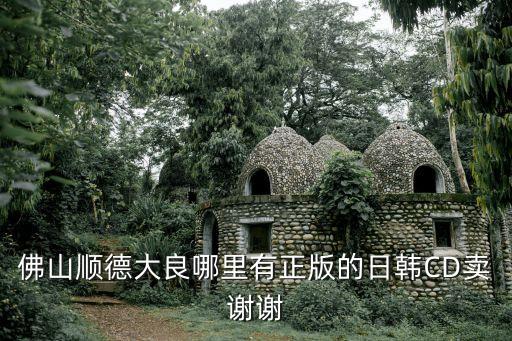 佛山顺德大良哪里有正版的日韩CD卖谢谢
