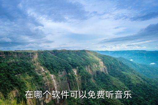 在哪个软件可以免费听音乐