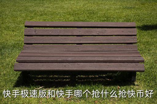 快手极速版和快手哪个抢什么抢快币好