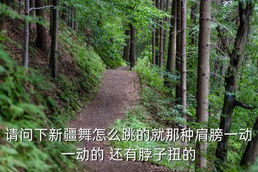 请问下新疆舞怎么跳的就那种肩膀一动一动的 还有脖子扭的