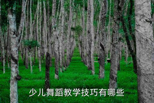 少儿舞蹈教学技巧有哪些