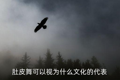 肚皮舞可以视为什么文化的代表
