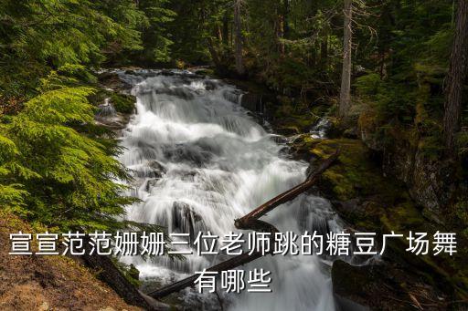 宣宣范范姗姗三位老师跳的糖豆广场舞有哪些