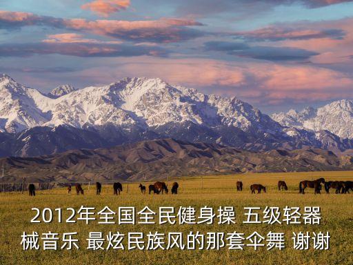 全民健身舞完整版，全民健身操2级的音乐叫甚么