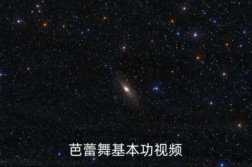 芭蕾舞基本功视频