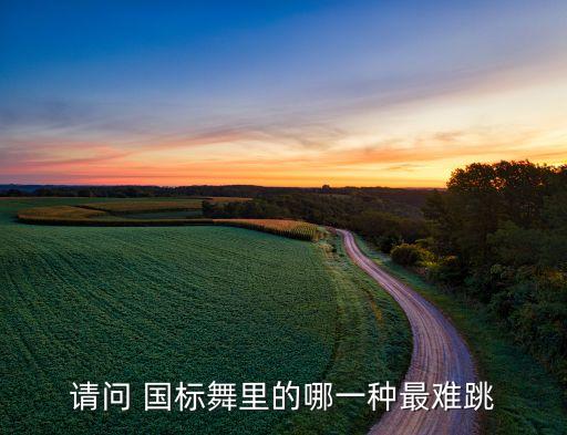 请问 国标舞里的哪一种最难跳