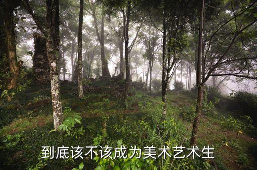 到底该不该成为美术艺术生