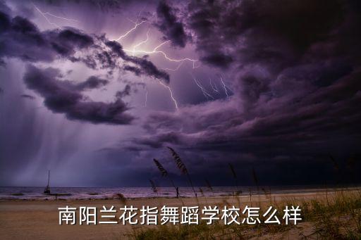 南阳兰花指舞蹈学校怎么样