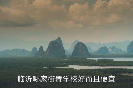 临沂哪个舞蹈学校好，临沂哪家街舞学校好而且便宜